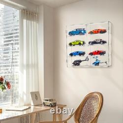 1 24 Diecast Car Display Case Clear Acrylic Showcase & Storage Organizer Wa