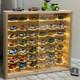 1/64 Mini Cars Display Case with Lighted 7 Tiers Wall Mounted Display Box with A