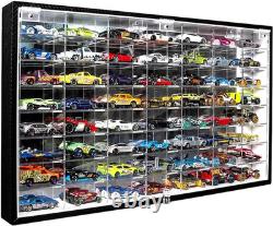 1/64 Scale Diecast Car Display Case Wall Mount Storage