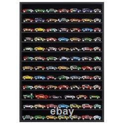 1 64 Scale Display Case Wall Mount Black 12 Shelf Diecast Car Storage Cabinet