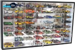 1/64 Scale Toy Cars Die-Cast Hot Wheels Display Case Matchbox Storage Cabinet
