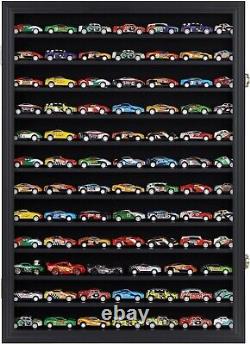 1/64 Scale Toy Cars Diecast Display Case Storage Cabinet Shelf Wall Mount Rack