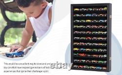 1/64 Scale Toy Cars Diecast Display Case Storage Cabinet Shelf Wall Mount Rack