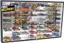 1/64 Scale Toy Cars Hot Die Cast Wheels Matchbox Display Case Storage Cabinet