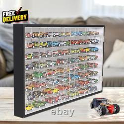 1/64 Scale Toy Cars Hot Die Cast Wheels Matchbox Display Case Storage Cabinet