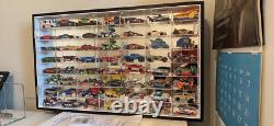 1/64 Scale Toy Cars Hot Die-Cast Wheels Matchbox Display Case Storage Cabinet Sh