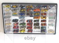 1/64 Scale Toy Cars Hot Die-Cast Wheels Matchbox Display Case Storage Cabinet Sh