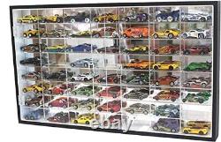 1/64 Scale Toy Cars Hot Diecast Wheels Matchbox Display Case Storage Diecast