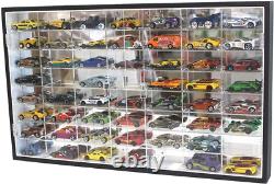 1/64 Scale Toy Cars Hot Diecast Wheels Matchbox Display Case Storage Diecast Cab