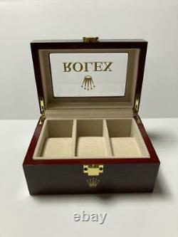 1 Rolex Rolex display case with 3 pieces of storage collection
