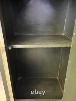 1-vintage East Sussex Golf Society Storage Display Case Cabinet 38x 14.5x 10