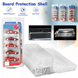 10-50PCS Diecast Blisters for 1/64 5-Pack Model Toy Car Storage Display Case