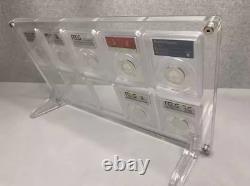 10 Grids Acrylic Display Frame Show Case Storage Box For NGC/PCGS/ICG Holder