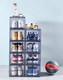 10 Pack Acrylic Shoe Display Case Transparent Sneaker Storage Boxes Clear Pla