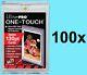 100 Ultra Pro ONE TOUCH MAGNETIC 130pt UV Card Holder Display Storage Case 81721