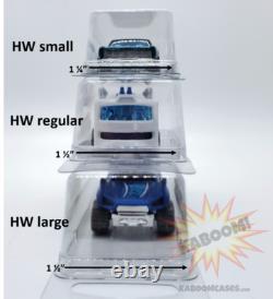 1000 Hot Wheels Plastic Car Cases NEW clamshells storage display 1/64 diecast