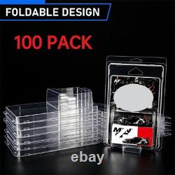 100PCS Display Case Clamshell Storage Box Protector For New MINI GT Blister Card