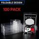 100PCS Display Case Clamshell Storage Box Protector For New MINI GT Blister Card