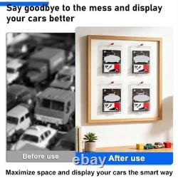 100PCS Display Case Clamshell Storage Box Protector For New MINI GT Blister Card