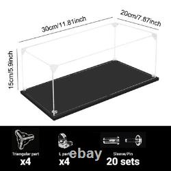 10PCS Display Case for 118 Scale Diecast Car Models Toys Storage Organizer