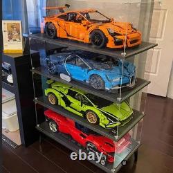 10PCS Display Case for 118 Scale Diecast Car Models Toys Storage Organizer