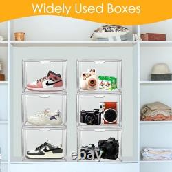 10Pack Purse Organizer for Closet Clear Acrylic Display Case Handbag Storage