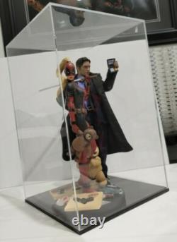 12.5 x 6.5 x 6.5 Clear Acrylic Display Box w BASE Showcase Store Hot Toys 1/6