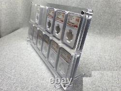 12 Grids Acrylic Display Frame Showcase Storage Box For NGC/PCGS Coin Holder