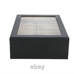 12 Grids Watch Display Box Wrist Watch Display Storage Case Gift Box