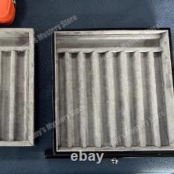 17 Slot Wood Flip Fountain Pen Storage Box Pen Display Organizer Collector Case