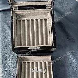 17 Slot Wood Flip Fountain Pen Storage Box Pen Display Organizer Collector Case