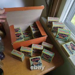 1917 Dated Full Unopened Store Display Case 24 Boxes All Pack Fruit Jar Rubbers