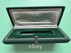 1950s Genuine Vintage Rolex Green Watch Display Box Case