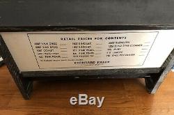 1967 Eraser Store Countertop Display Case, Eberhard Faber Erasers, General Store