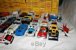 1984 Vintage Matchbox Store Display Case And 44 Cars/boxes
