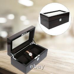 1pc Practical Elegant 3 Slots Watch Storage Case Watch Display Box Watch Holder