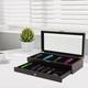 2-Tier Knife Display Case Organizer Knife Display Case Knife Storage Box