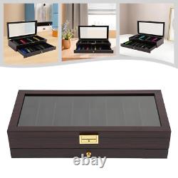 2-Tier Knife Display Case Organizer Knife Display Case Knife Storage Box