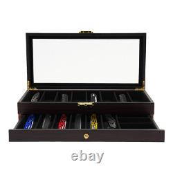 2-Tier Knife Display Case Organizer Knife Display Case Knife Storage Box