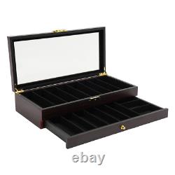 2-Tier Knife Display Case Organizer Knife Display Case Knife Storage Box
