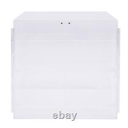 2 Tray Bakery Counter Display Case Acrylic Storage Cafe Hotel Counter Food