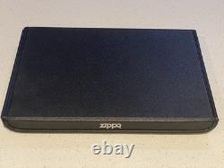 21 Vintage Zippo Lighters & Storage Collection Display Case Box Salesman Samples