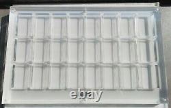 24 Grids Crystal Acrylic Magnetic Display Frame Storage Case For Zippo Lighters