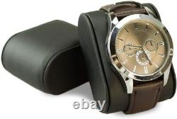 24 Slot Flat Luxury Display Case Organizer Watch Box for Men Carbon Fiber Design