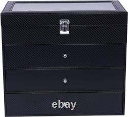 24 Slots Sunglasses Display Case, Eyeglass Sunglasses Glasses Storage Display