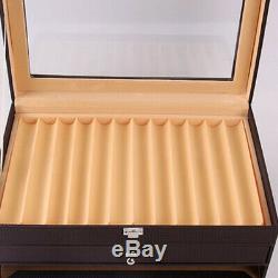 3 Layer Fountain Pen Display Case Holder Storage Collector Organizer Box 36