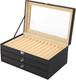 3-Layer Fountain Pen Display Case with 36 Slots for Pen Collection Storage
