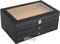 3-Layer Fountain Pen Display Case with 36 Slots for Pen Collection Storage