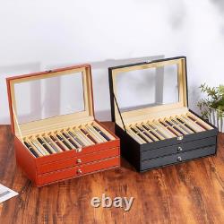 3-Layer Fountain Pen Display Case with 36 Slots for Pen Collection Storage