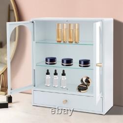 3 Layers Large Display Cabinet Display Case Storage With Magnetic Door401547.5cm